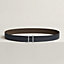 Serif belt buckle & Reversible leather strap 32&nbsp;mm, View: , view 1 of 3