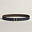Serif belt buckle & Reversible leather strap 32&nbsp;mm, View: , view 1 of 3