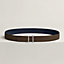 Serif belt buckle & Reversible leather strap 32&nbsp;mm, View: , view 2 of 3