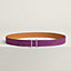 Serif belt buckle & Reversible leather strap 32&nbsp;mm, View: , view 2 of 3