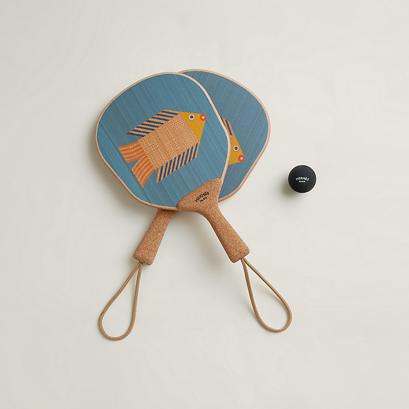 Set de 2 raquettes de plage Animaux Nattés