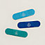 Set de 3 pansements d'objet, Vue: vue de face, front, vue 3 sur 4