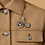 Set di fermagli pin Cheval de Cœur, Vista: Immagine prodotto indossato, worn, vista 2 su 3