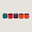 Set of 5 animal boxes, View: front, front, view 7 of 7