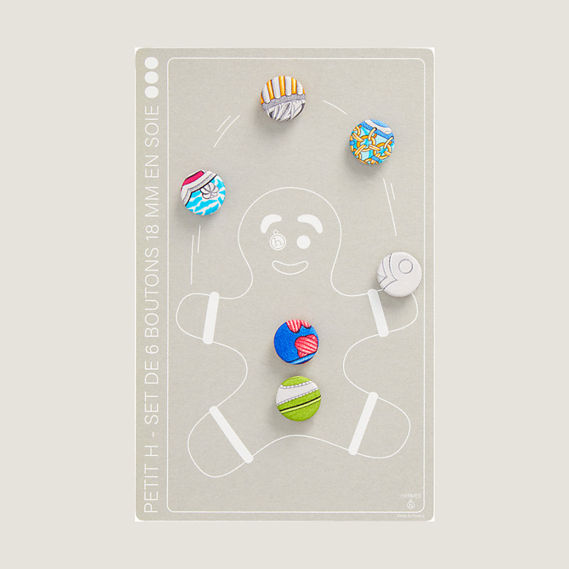 Set of 6 buttons