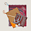 Set of three pouches, View: front, front, view 2 of 4