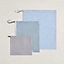 Set of three pouches, View: Worn, worn, view 2 of 3