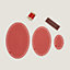 Sew-on patch, View: front, front, view 2 of 4