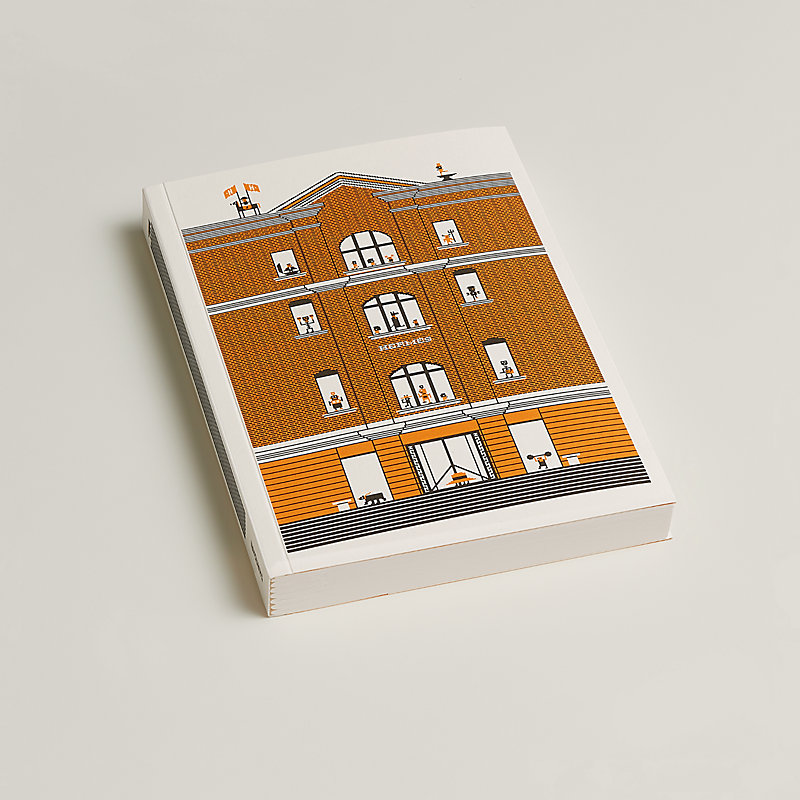 Shanghai Maison blank notebook - Grey | Hermès Canada