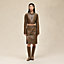 Shiny lambskin wrap skirt, View: Worn, worn, view 2 of 5