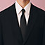 Shiny tie 7&nbsp;cm, View: Worn, worn, view 2 of 2