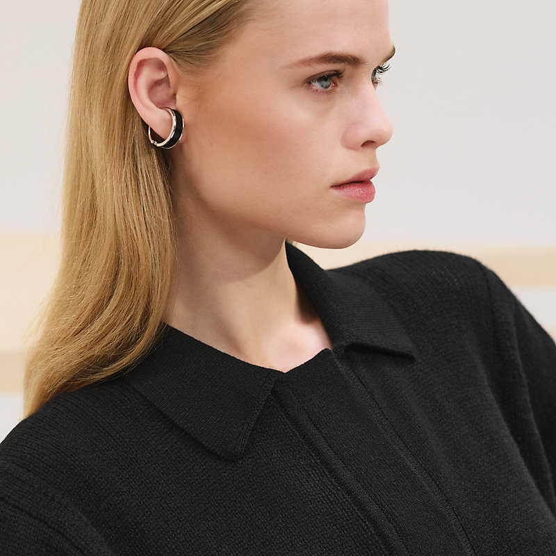 Shirt cardigan - Black | Hermès USA