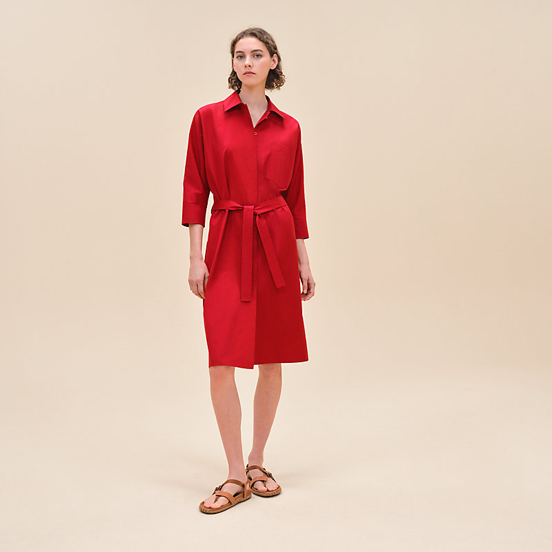 Hermes shirt dress hotsell