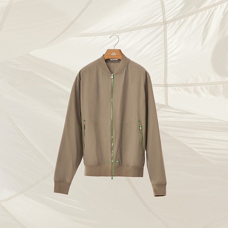 Shirt jacket with colorful Clou de 