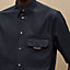 Shirt with leather detail, View: Worn, worn, view 5 of 6