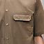 Shirt with leather detail, View: Worn, worn, view 6 of 6