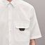 Shirt with leather detail, View: Worn, worn, view 5 of 6