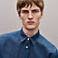 Shirt with leather detail, View: Worn, worn, view 4 of 6