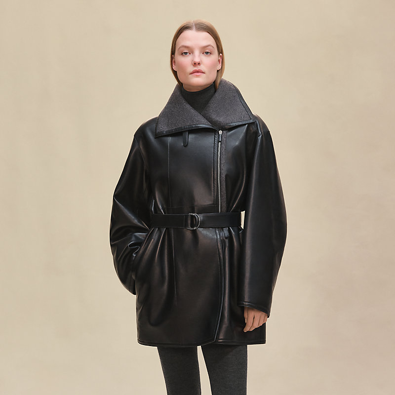 ジャケット・アウター HERMES Wool Gabardine Coat HERMES vintage Wool Gabardine Coat Hermès Wool Coat | La Mode Vintage