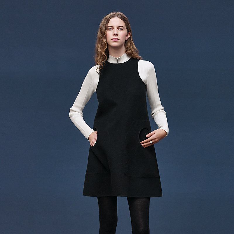 Short cashmere dress