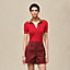 Short en double twill de coton, Vue: Vue portée, worn, vue 2 sur 4