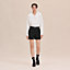 Short en double twill de coton, Vue: Vue portée, worn, vue 2 sur 6
