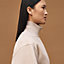 Short equestrian cashmere coat , View: Worn, worn, view 6 of 8
