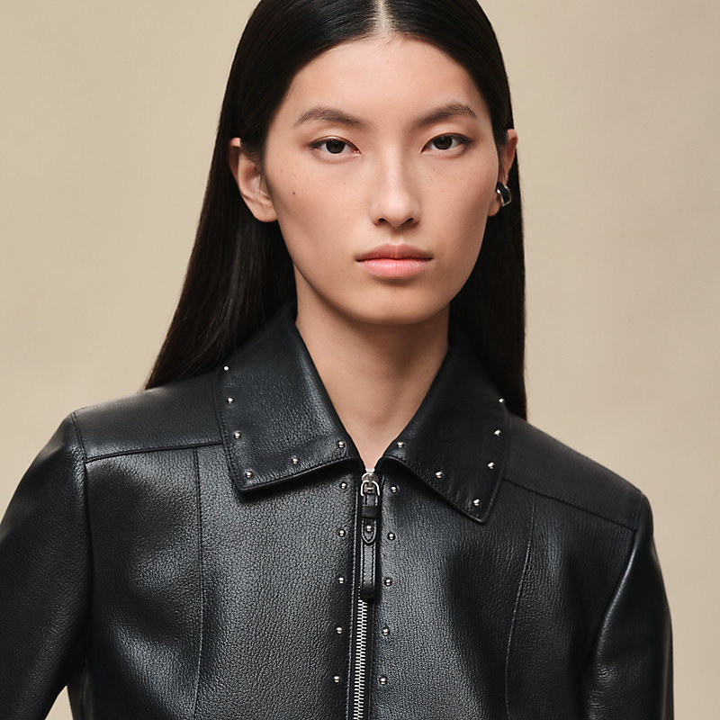 Short equestrian jacket