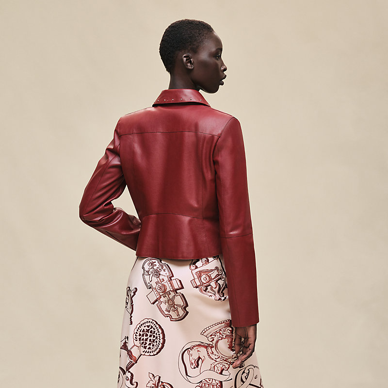 Short equestrian jacket