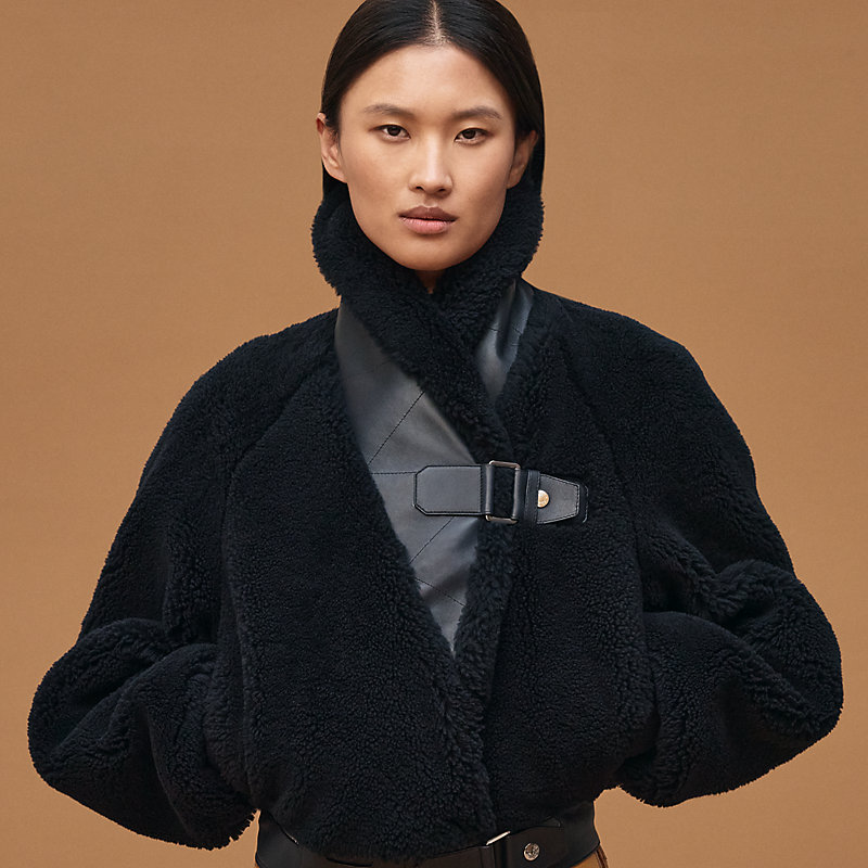 Short leather coat, View: , view 4 of 7