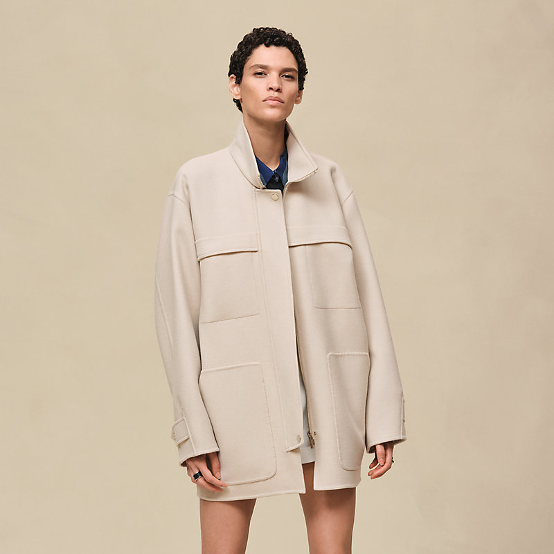 Short parka coat | Hermès USA