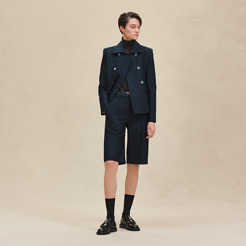 新品未着用　2021SS Colt Pea coat HERMES 新品未着用 2021SS Colt Pea coat HERMES