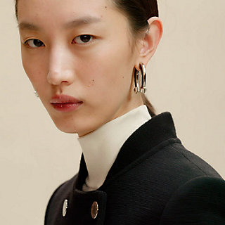 定価87万円【HERMES】新品未着用　2021SS Colt Pea coat Short pea coat with leather details - Black | Hermès Finland