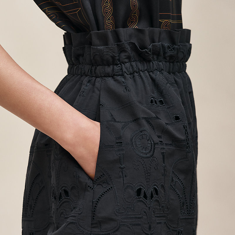 Short pochon brodé, Vue: , vue 5 sur 5