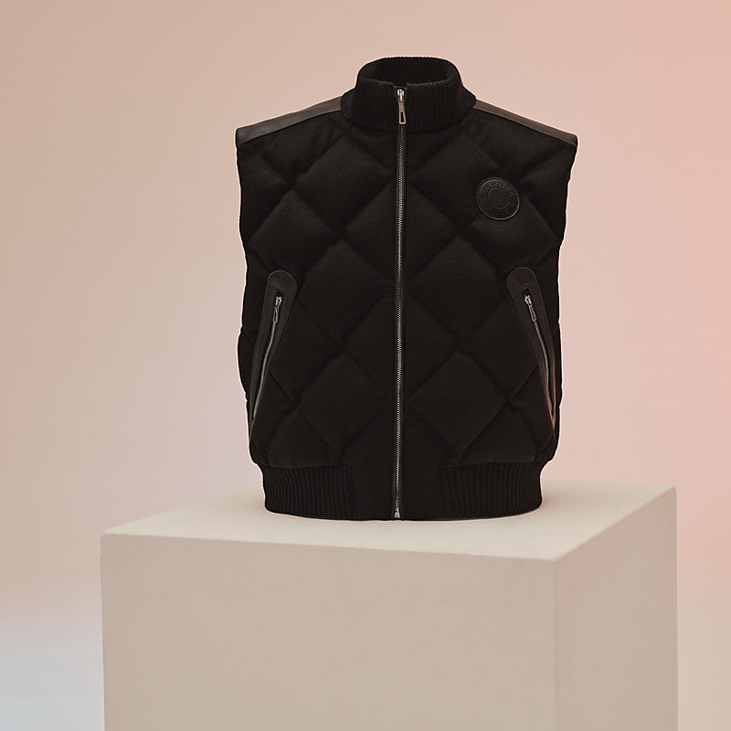 Short puffer vest | Hermès Singapore