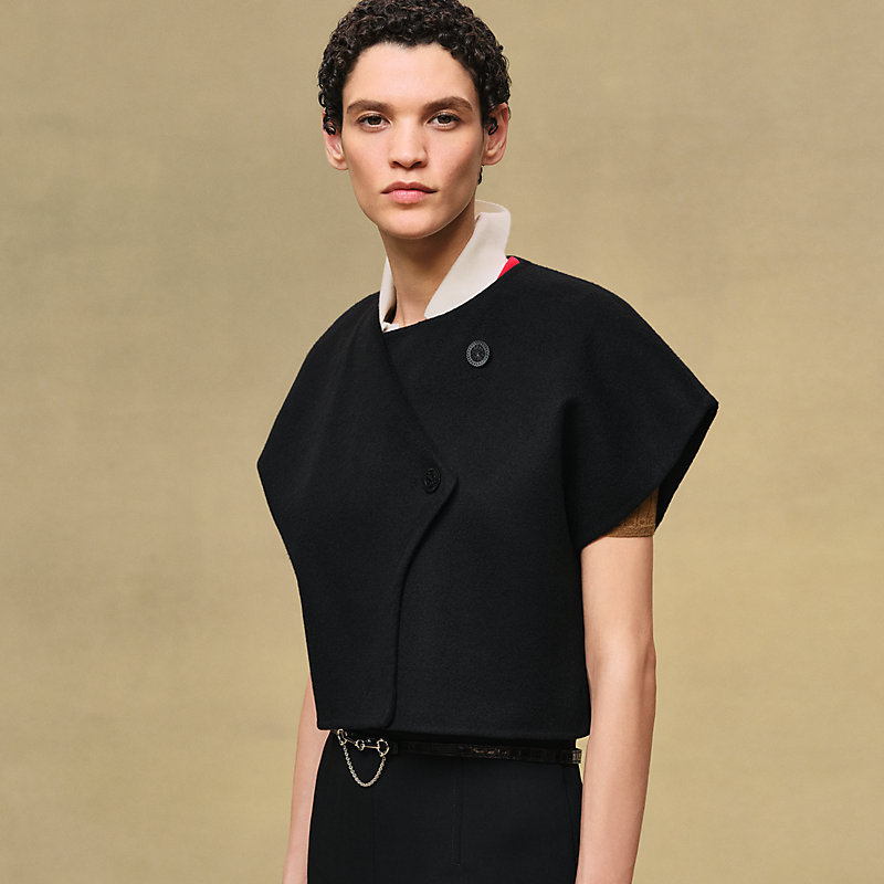 Short-sleeve bolero jacket