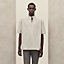Short-sleeve boxy fit shirt with vareuse collar, View: Worn, worn, view 2 of 7