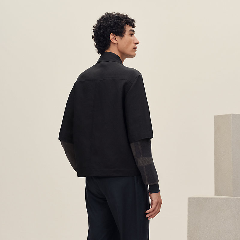 Short-sleeve overshirt | Hermès UK