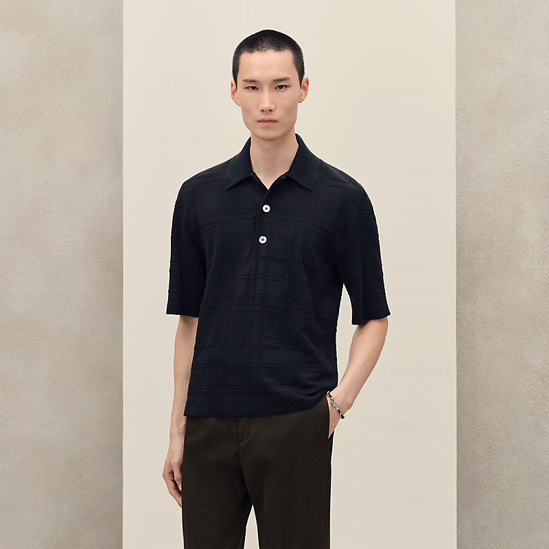 Short-sleeve polo shirt | Hermès USA