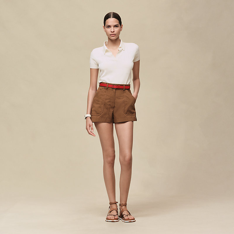 Short-sleeve polo shirt | Hermès USA