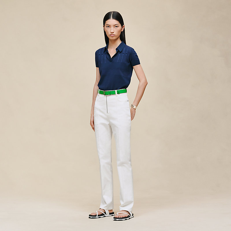 Short-sleeve polo shirt | Hermès USA