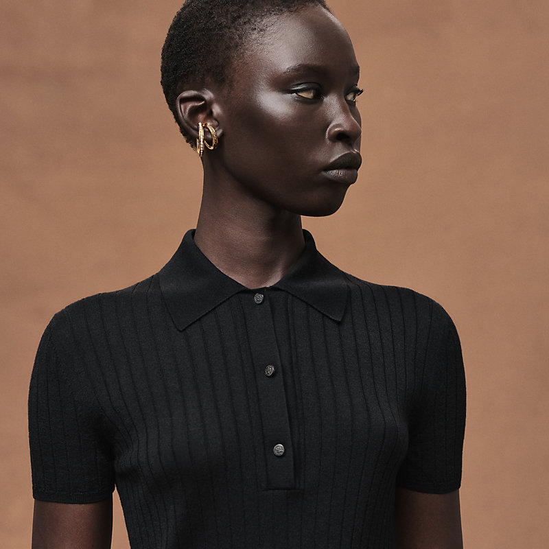 Short-sleeve polo shirt | Hermès Canada