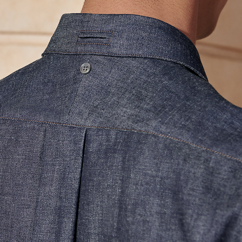 Short-sleeve sporty fit shirt | Hermès USA