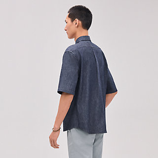 エルメスシャツ short-sleeve-straight-cut-
