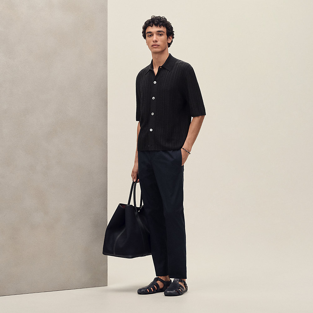 Short-sleeve straight cut shirt | Hermès USA