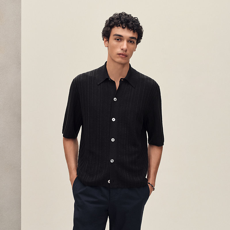 Short-sleeve straight cut shirt | Hermès USA