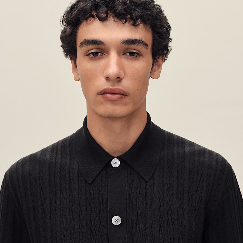 Short-sleeve straight cut shirt | Hermès USA