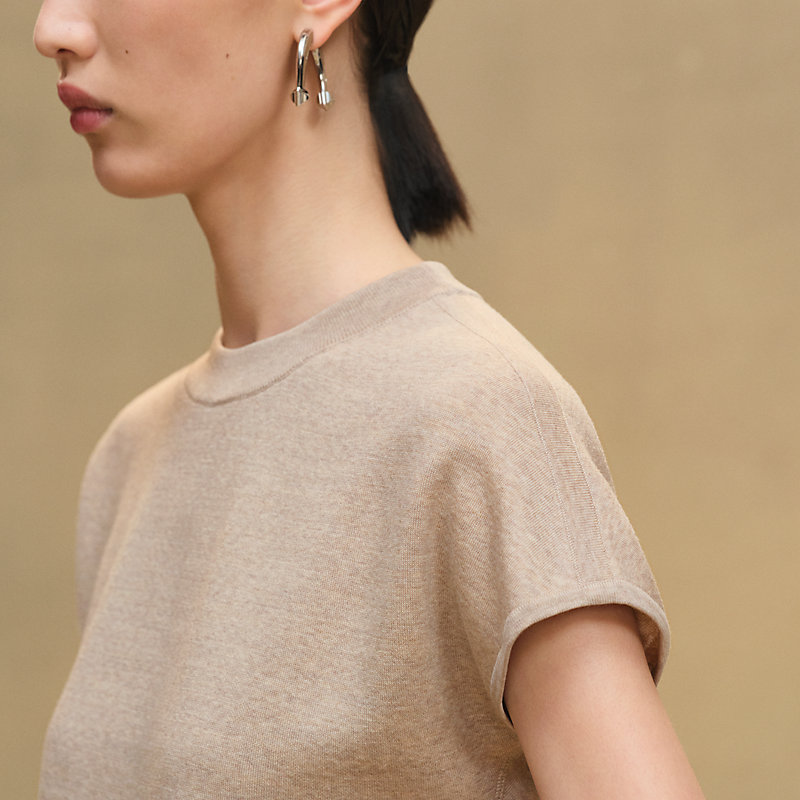 トップス Ss Po-Short Sleeve-Sweater Short-sleeve sweater | Hermès USA