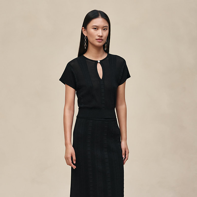 Short-sleeve sweater | Hermès USA