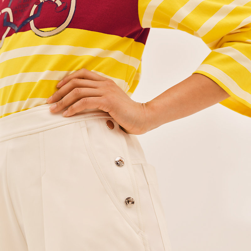 SHORT TWILL DOUBLE COTON STRETCH